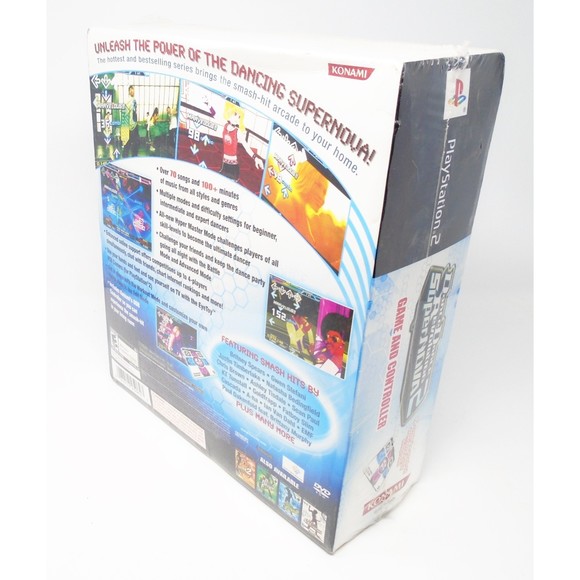 New Sealed Sony PlayStation 2 "Dance Dance Revolution 2 Super Nova" by Konami - Picture 5 of 6